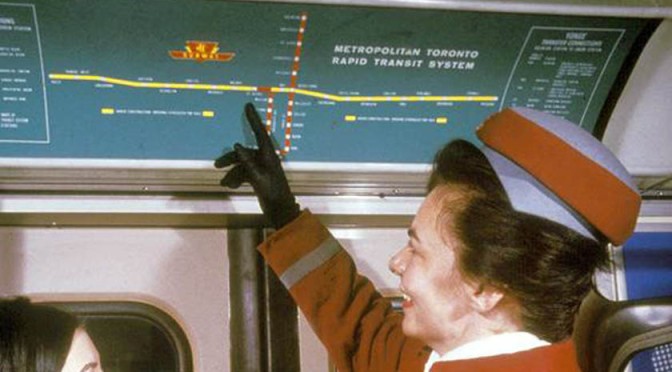 TTC Subway Map and Its Evolution